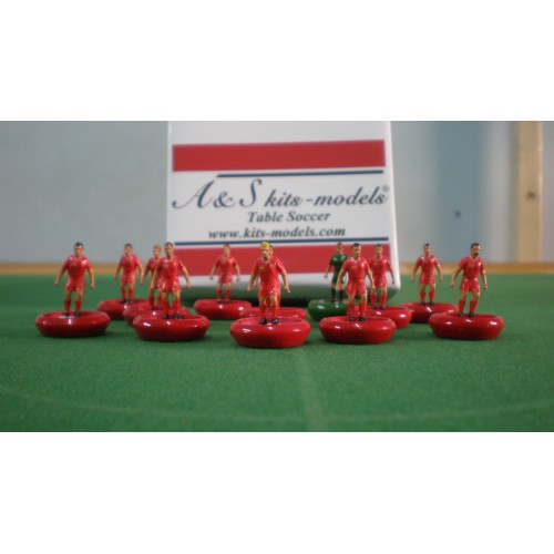 Subbuteo Andrew Table Soccer Liverpool 1979-1980 on WSB Professional Bases